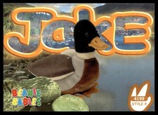 1999 Beanie Babies 2nd Edition Series 4 Jake the Mallard Duck #203