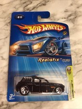 Hot Wheels 2005 First Editions Realistix #17 Cockney Cab II Black w Orange Scoop