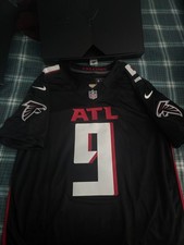Michael Penix Jr. Atlanta Falcons Nike Black Autographed Jersey Fanatics Auth