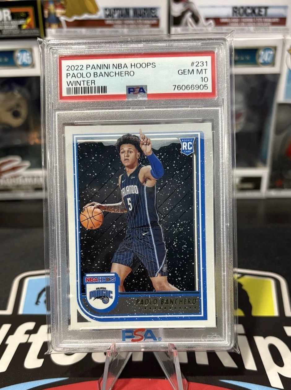 2022 Panini NBA Hoops Winter Paolo Banchero #231 PSA 10