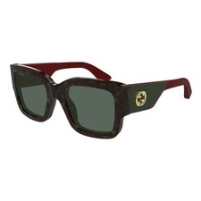 NEW GUCCI SUNGLASSES HAVANA WOMEN EYEWEAR GUCCI GG1663S 002