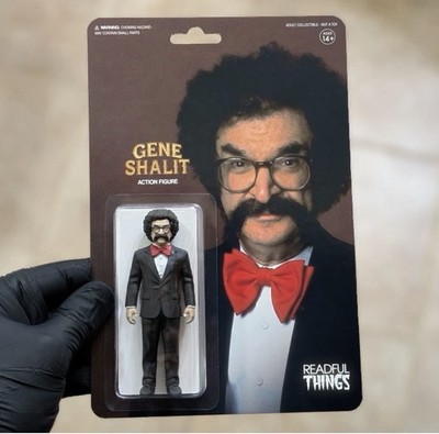   Rare 1/1 Gene Shalit (RIP) Custom Action Figure By Readful Things! MOC DKE 