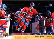 2017-18 Upper Deck Series 1 UD Canvas #C45 Paul Byron Montreal Canadiens