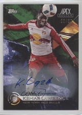 2016 Topps Apex Green Auto /50 Kemar Lawrence #33 Rookie Auto RC