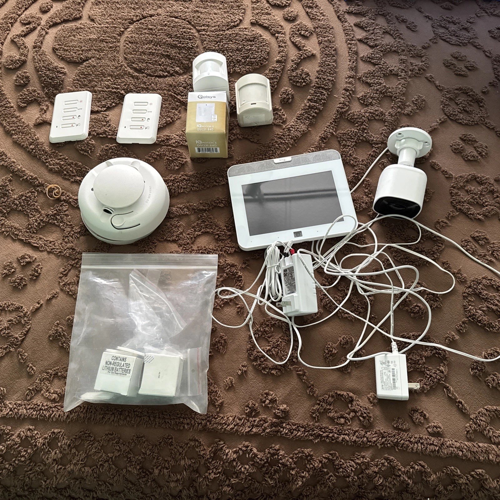 Brinks Alarm.com Home Security IQPanel2 Olsys along with cam