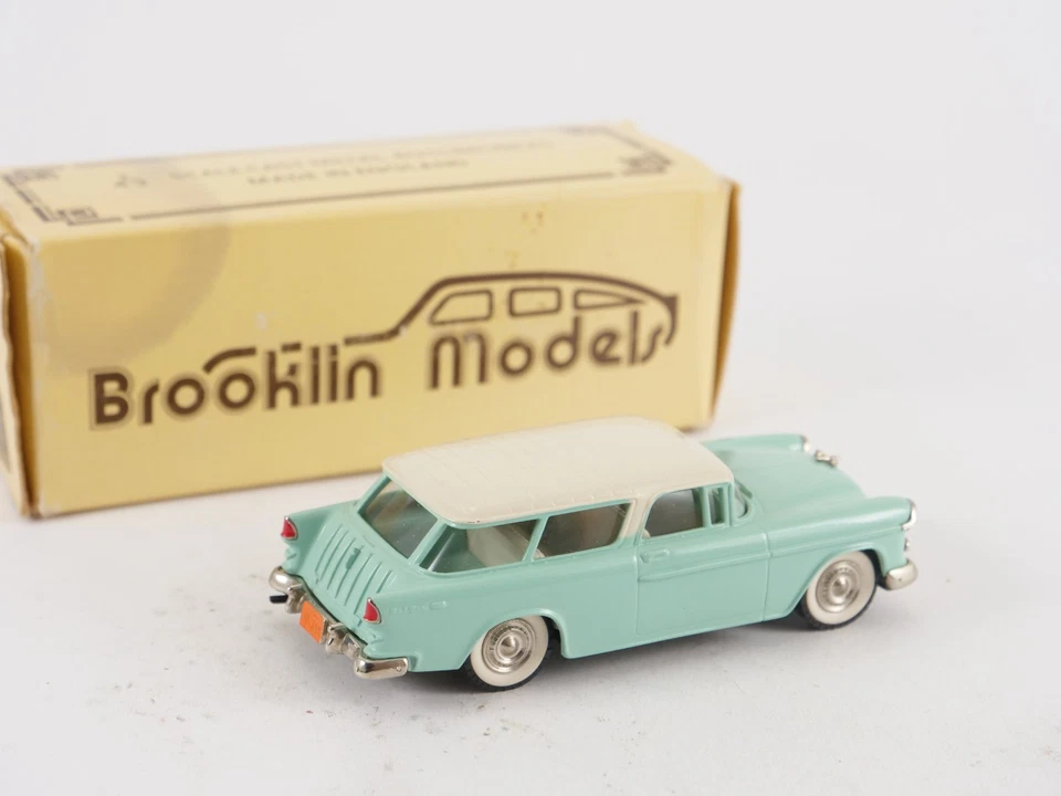Brooklin BRK 26X Chevrolet Nomad CTCS 1955 Mai Giocato In Scatola 1/43 - Immagine 2 di 4