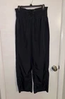 Free People Movement FP Activewear Pants Black Size Large Ribbed Lace-up Waist