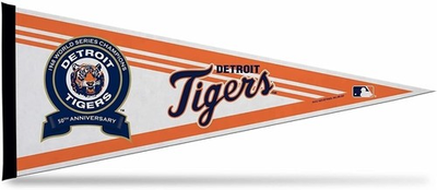 #ad Detroit Tigers 1968 World Series Championship 12x30 Inch Soft Felt Pennant... $17.79