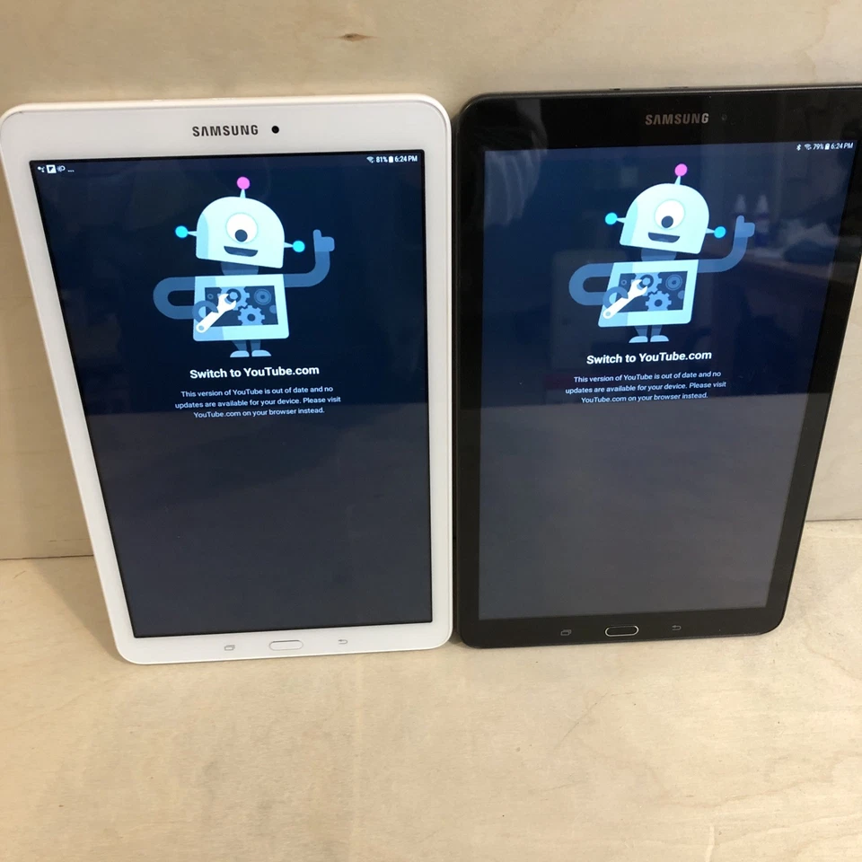 Lot 2X Samsung Galaxy Tab E 9.6in 16GB WiFi Android Tablet SM-T560 - Image 3 of 4