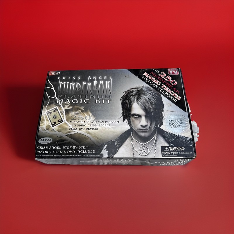 As Seen On TV Criss Angel Mindfreak Platinum Magic Kit - Black (CAMAKT)