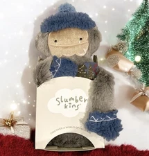 Slumberkins Bigfoot Snuggler Soft Plush Boys & Girls Emotional Support Lovey New