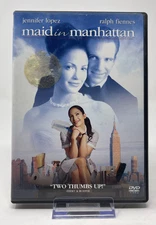 Maid In Manhattan [DVD, 2003, Movie, Jennifer Lopez, Ralph Fiennes]