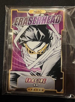 My Hero Academia Janfes Aizawa Shinsou Status Card