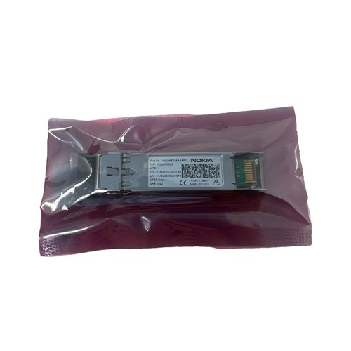 New NOKIA 3HE04823AAAA01 10GBASE-LR 10GE LR 10km SFP+ TRANSCEIVER (J1