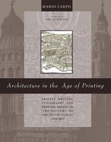 Architecture In The Age Of Printing Mario Carpo Taschenbuch Englisch 2017