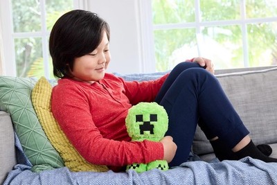 Mattel Minecraft Movie Plush Stuffed Animal - CREEPER (8 inch