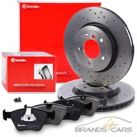 Brembo Xtra Bremsscheiben Ø325 +BelÄGe Vorne FÜR BMW 3-ER E46 Z4 E85 E86 330 3.0