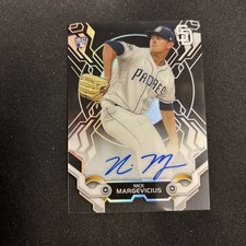 2019 Topps High Tek - High Tek Autographs Nick Margevicius #HTA-NM (AU, RC)
