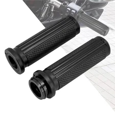HDBUBALUS Throttle Control Handlebar Grips for Harley Touring Road Glide 1" 25mm
