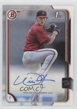 2015 Bowman Prospects Auto Will Locante #PA-WL Auto 5w7