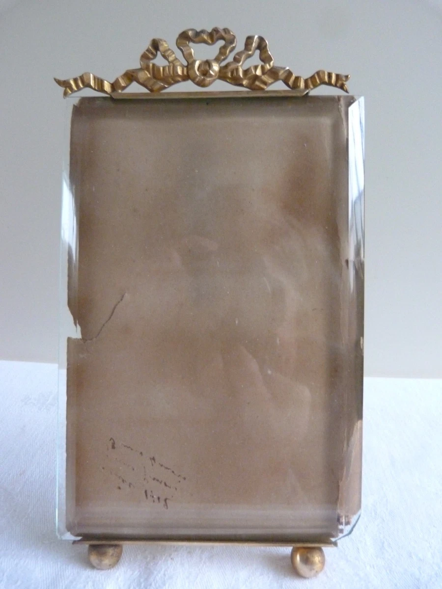 Cadre Photo Ancien à Verre Fin Biseauté 6,5 x 10,5 cm | UK