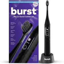 Burst Pro 2.0 Sonic Toothbrush for Adults black Sealed-NEW