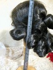 New Doll Synthetic Imsco Dark Brown Wig Size 13"