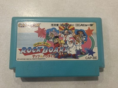 Famicom Rock Board Wily & Right Rockman Japan FC games US Seller