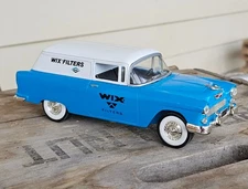 Liberty Classics 1955 Chevrolet Delivery -Wix Filters- Coin Bank 1:25 Diecast