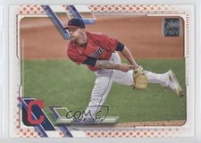 2021 Topps Wal-Mart Orange Stars Zach Plesac #403 0d8