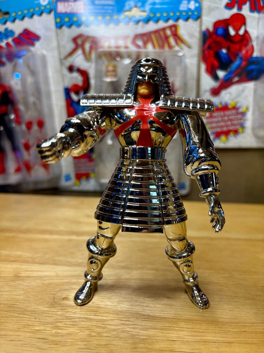 TOYBIZ MARVEL 1994 THE UNCANNY X-MEN SERIES 6 SILVER SAMURAI TOYBIZ MARVEL 1994 THE UNCANNY X-MEN SERIES 6 SILVER SAMURAI