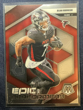 2025 Panini Mosaic-Epic Performers Bijan Robinson #8 Mosaic Prizm Atlanta Falcon