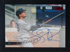 2021 Topps Stadium Club Auto Red Foil 41/50 Luke Voit #SCBA-LV Auto 0ly5