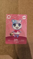 430 Judy Official Animal Crossing Amiibo Card