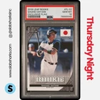2018 LEAF #FL-01 SHOHEI OHTANI EXCLUSIVE FLAG RC ROOKIE PSA 10