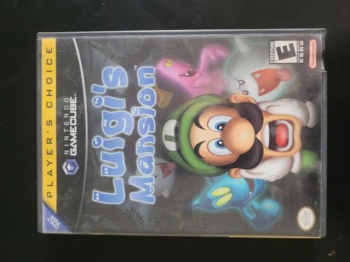 Luigi's Mansion Nintendo GameCube Action & Adventure Player's Choice w/ Manual
