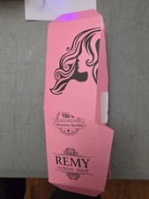 Black 4 pc 100 remy Human Hair Extension Straight 8