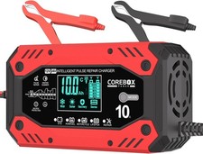 Cargador De Bateria Inteligente 12V 24V Para Carro Auto Automovil Botes Portatil