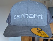 Image of Carhartt WIP Canvas Cap Grey Brand New With Tags