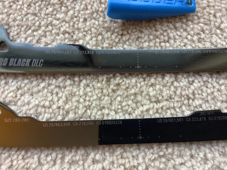 JRZ Pro Black DLC Ice Hockey Blades 280 - Image 4 of 4
