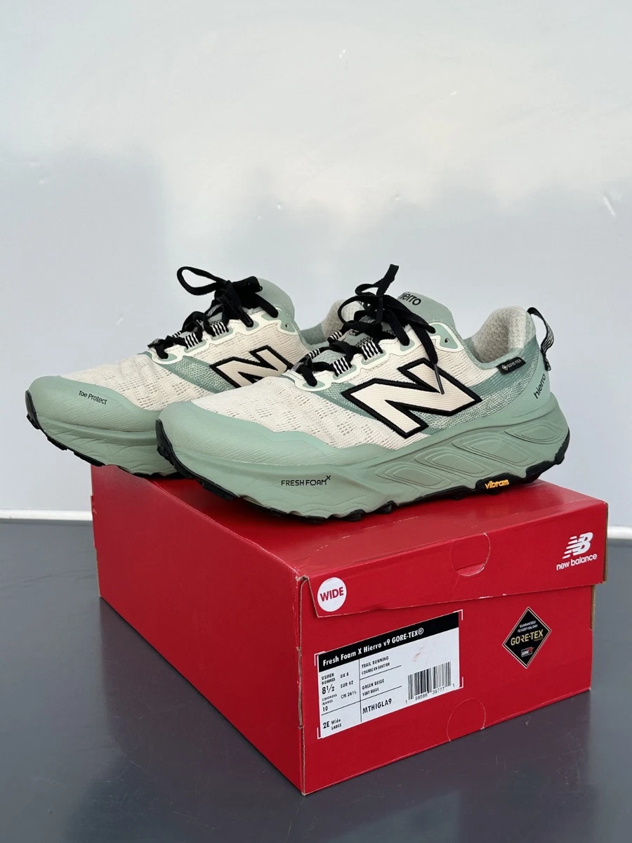 New Balance Fresh Foam X Hierro v9 GORE-TEX Running Shoes, size M8.5 Wide 2E