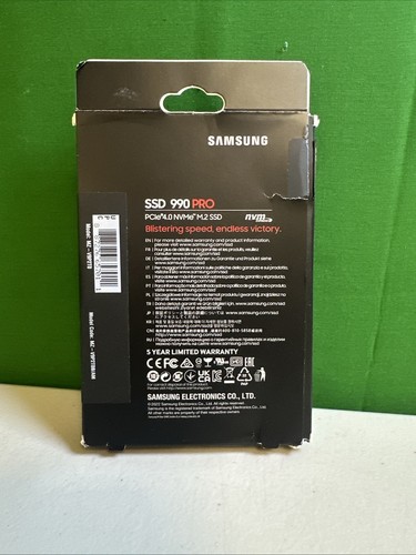 Samsung - 990 PRO 2TB Internal SSD PCle Gen 4x4 NVMe M.2 SSD (Used) - Afbeelding 2 van 2
