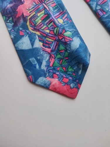 CRAVATTA DANIEL HECHTER SETA MADE IN ITALY SOIE SEIDE SEDA UOMO SILK TIE - Imagen 2 de 6