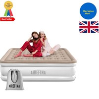 Quick-Inflation King Air Bed: Portable Inflatable Mattress with 40 Air Coils