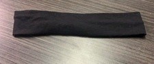 Women's black headband