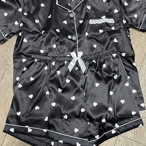 Pyjama Set mit Herzen (B504) - Bild 2 von 6