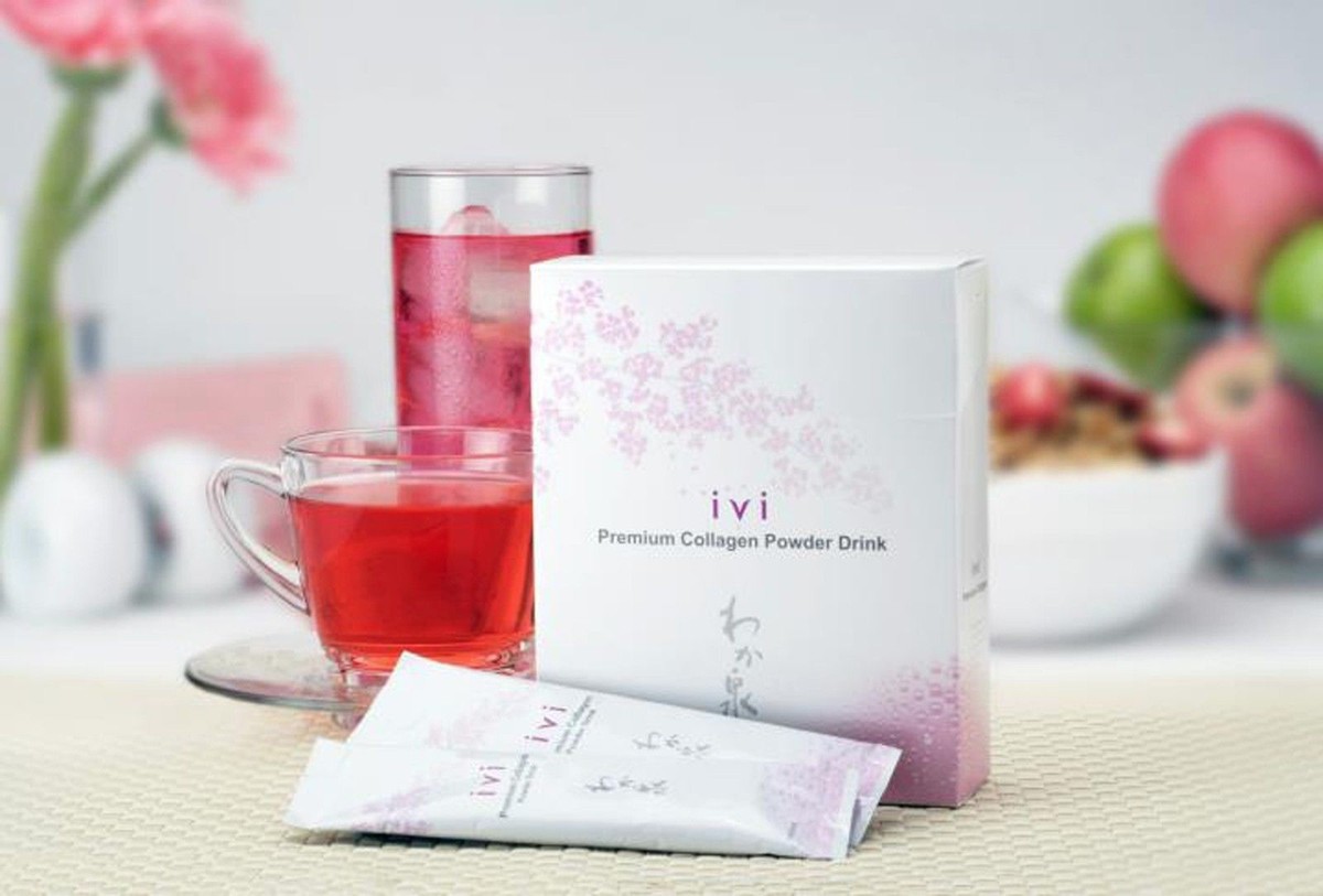 ivi glutathione IV Injectable IVI Premium Collagen Powder Drink