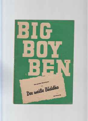 Big Boy Ben Nr. 4 - 1948 sehr guter Zustand Original Der weiße Buddha ( 1 )