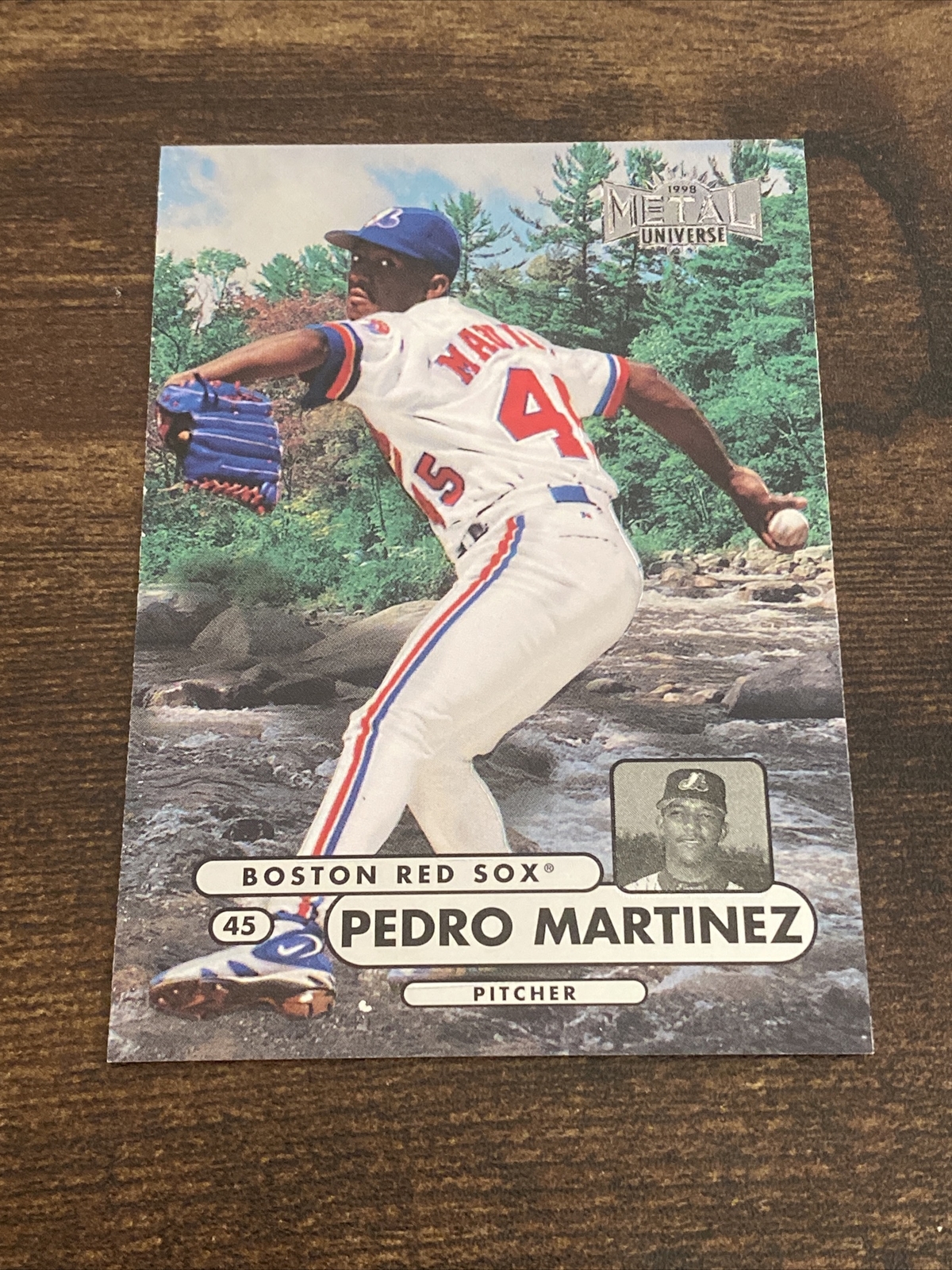 1998 Fleer Metal Universe Baseball Card #65 Pedro Martinez Boston Red Sox C43*