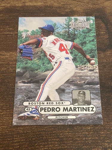 Pedro Martinez #65 1998 Metal Universe card